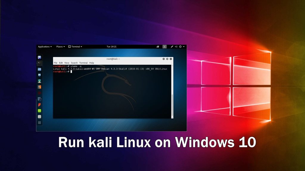 Run Kali Linux on Windows 10