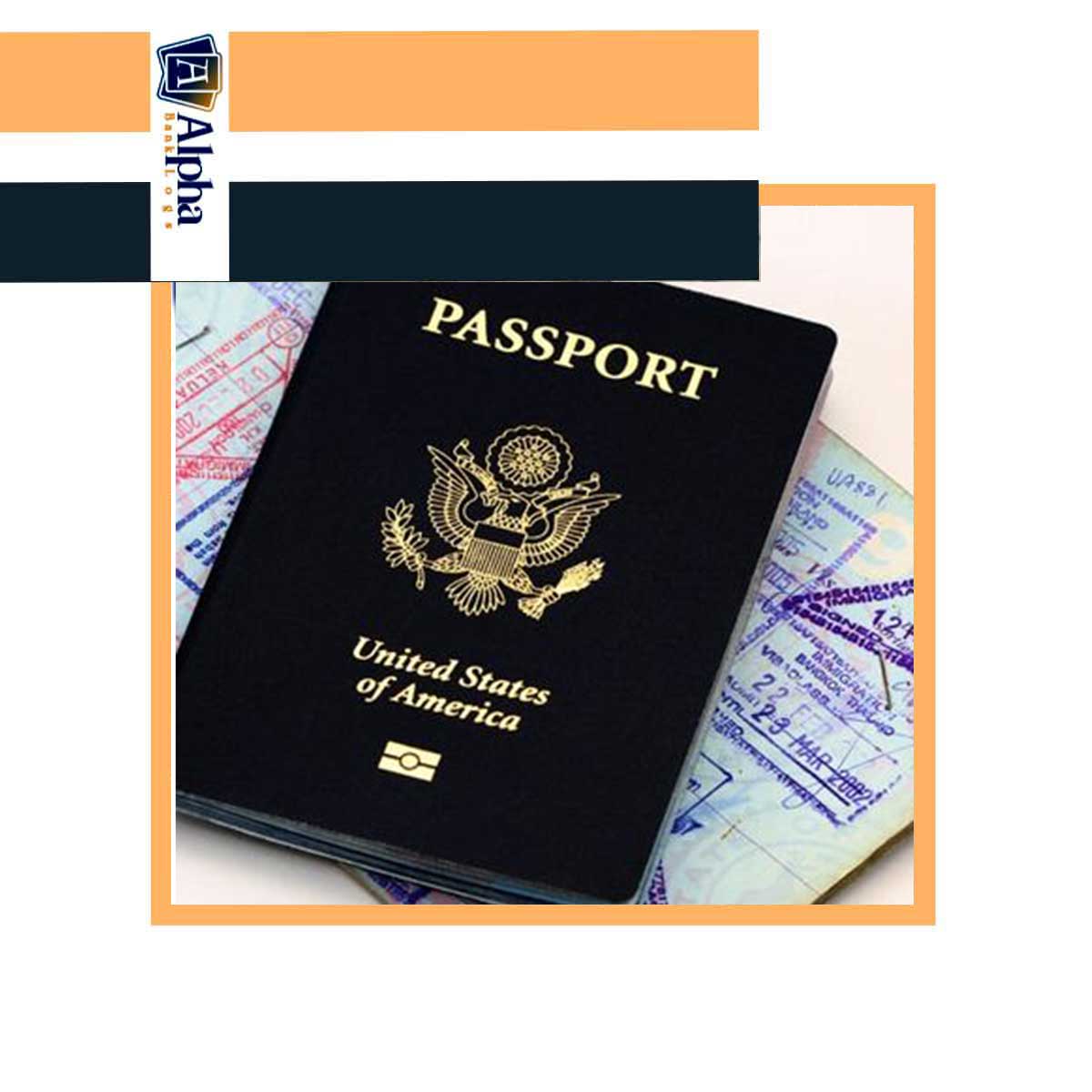 USA passport scans