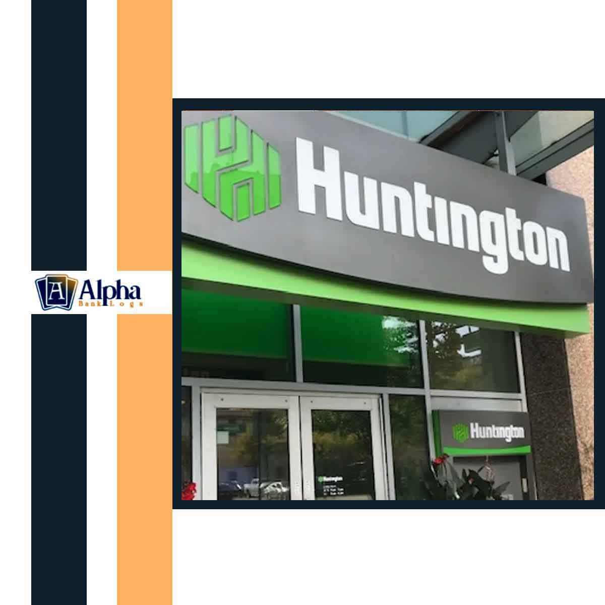 Huntington Bank Log with Email Access