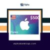 buy $500 iTunes Gift Card – USA