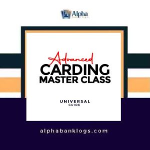 Advanced Carding Masterclass – UNIVERSAL