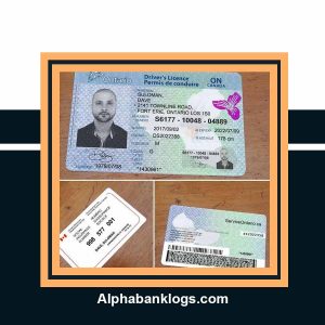 CANADA DRIVERS LICENSE HIGH QUALITY IDs
