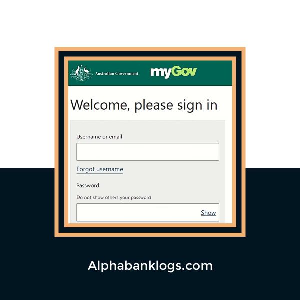 myGov Phishing Page